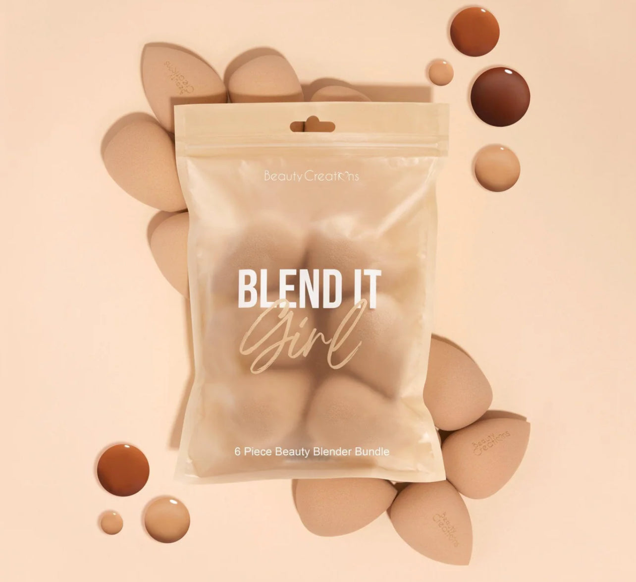 Beauty Creations Blend It Girl Sponge 6Pack
