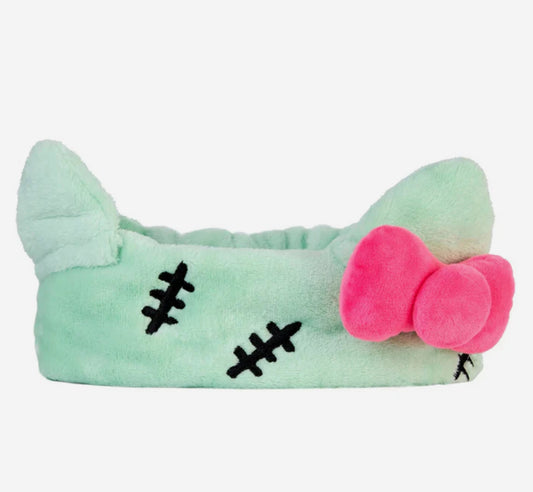 THE CREME SHOP HELLO KITTY FRANKENSTEIN HALLOWEEN- PLUSH SPA HEADAND